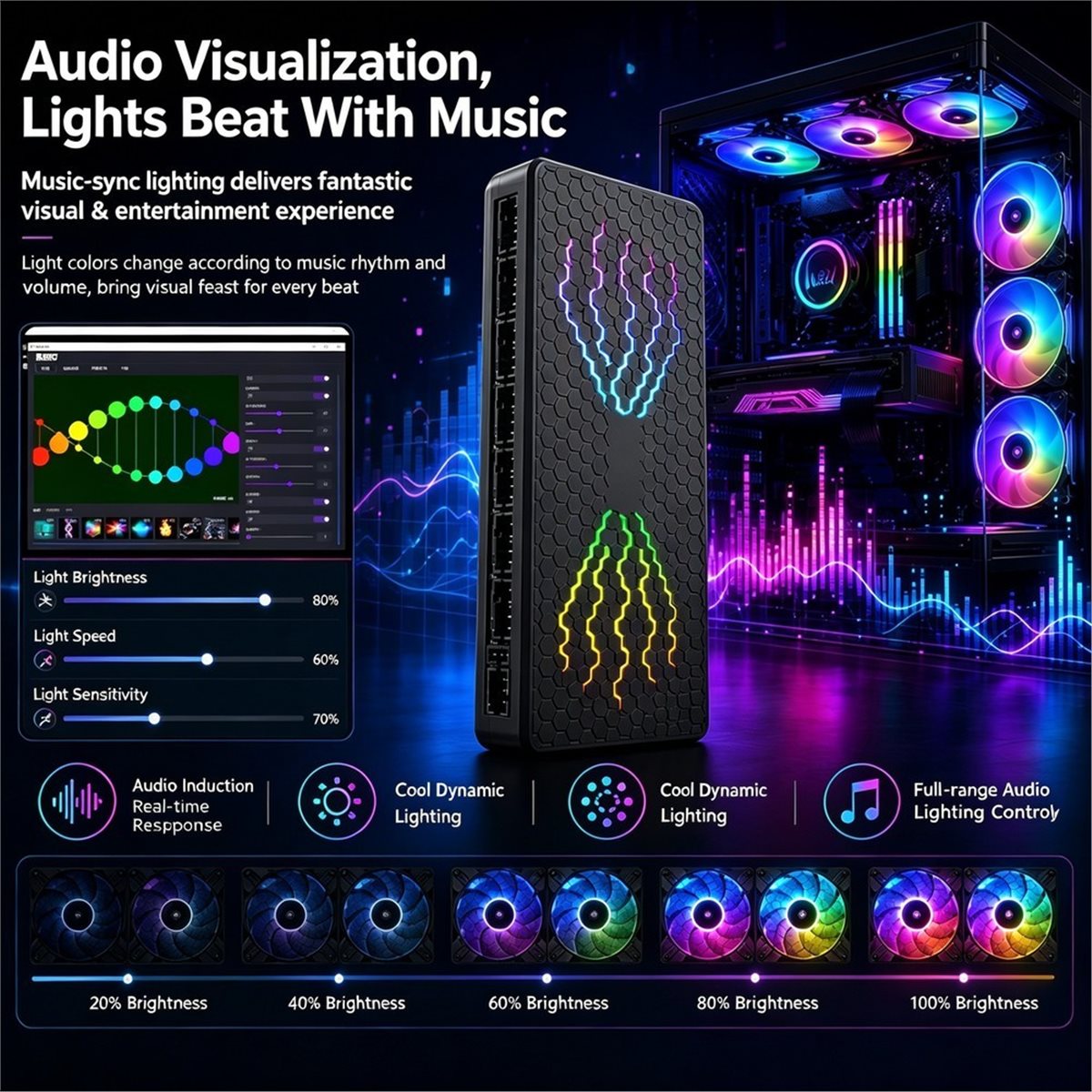 RC10max ARGB 허브 컴퓨터 케이스 5v3핀 팬 - Case Fans 리뷰 및 가격