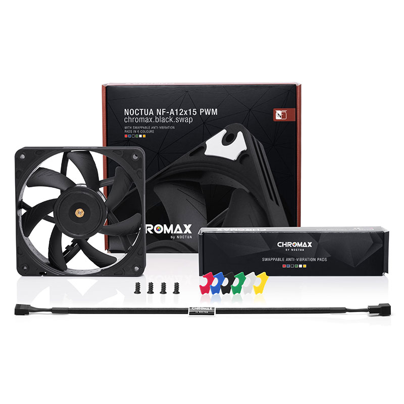 Noctua NF-A12x15 PWM Chromax.b - Case Fan Controller 리뷰 및 가격