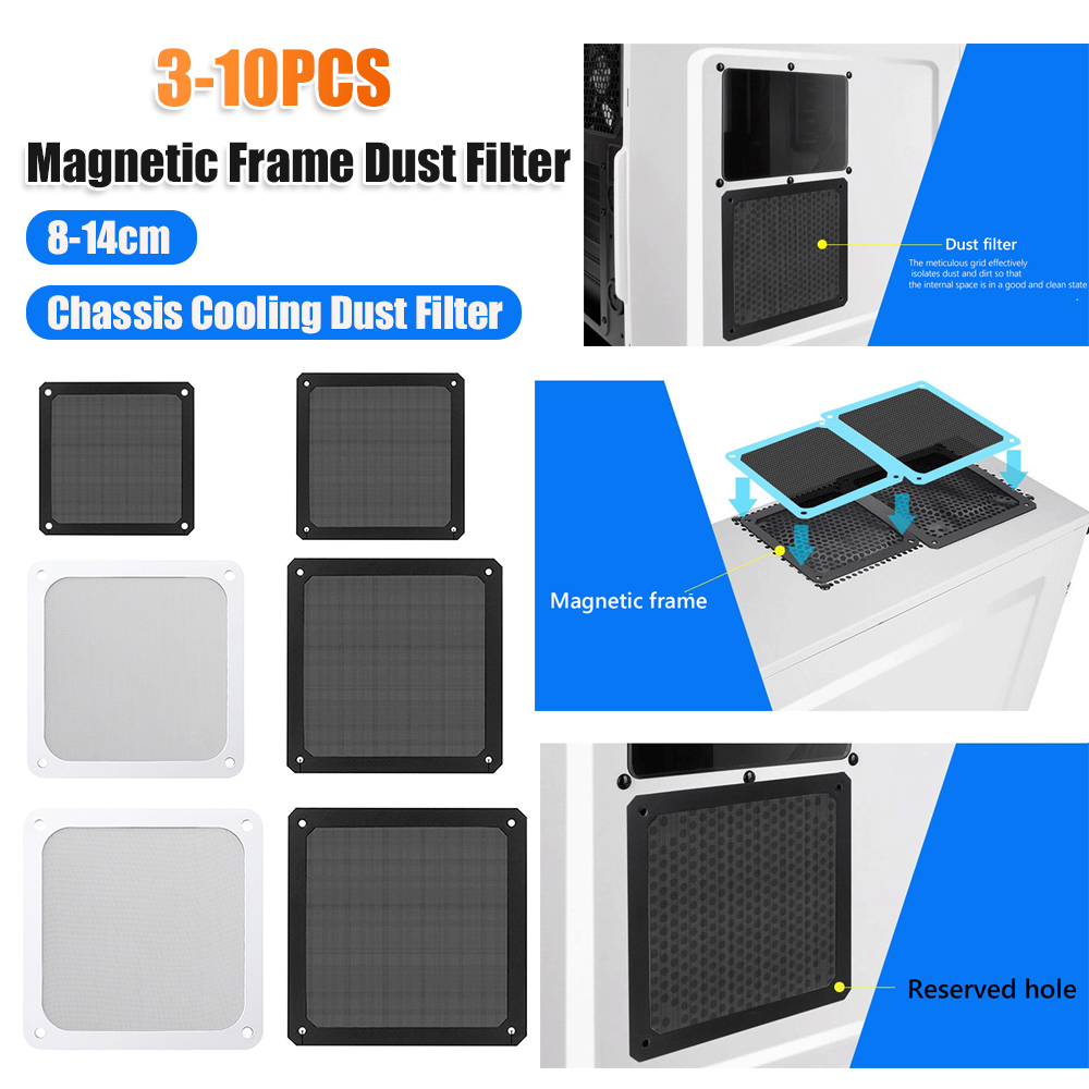 8-14cm PC 컴퓨터 케이스 냉각 팬 자석 먼지 필 - Dust Filter Pc 리뷰 및 가격