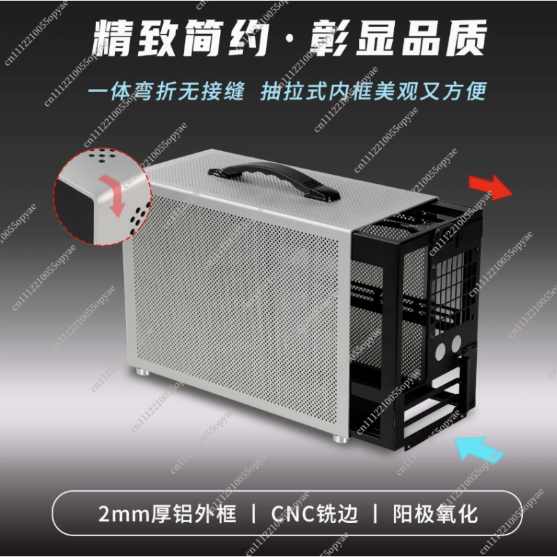 D3 알루미늄 미니 PC 케이스 280 수냉식 ATX  - Pc Chassis 리뷰 및 가격