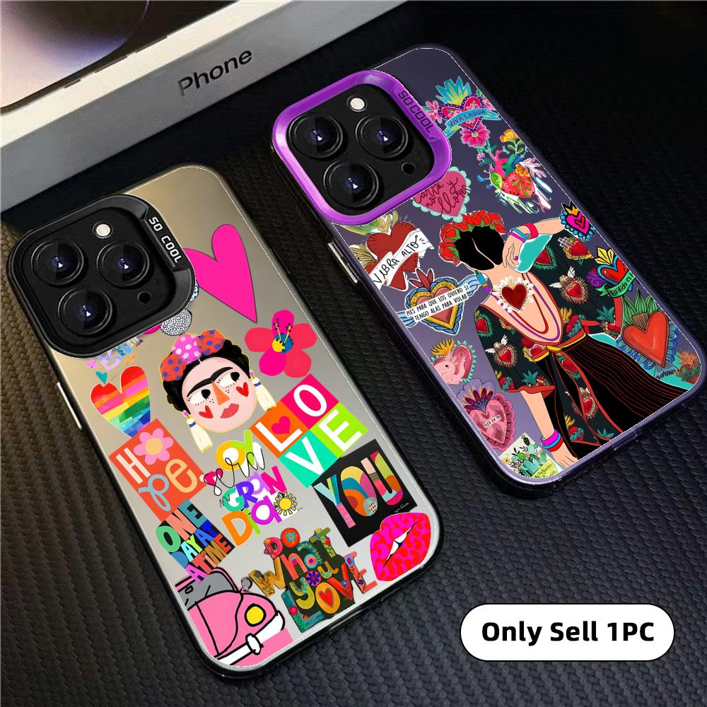 프리다 칼로 디자인 아이폰 17 16 15 14 13  - Matte Pc Case 리뷰 및 가격
