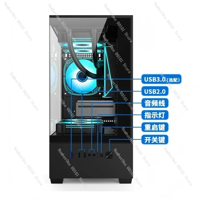 ES8 바다 전망룸 케이스 데스크탑 컴퓨터 케이스 M- - Atx Case 리뷰 및 가격