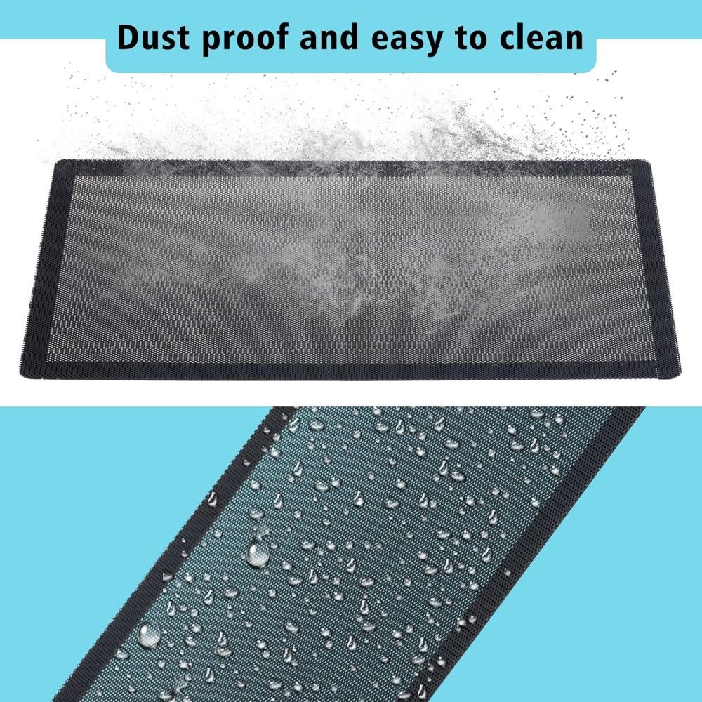 새로운 PVC 먼지 필터 커버 블랙 마그네틱 프레임 P - Dust Filter Pc 리뷰 및 가격